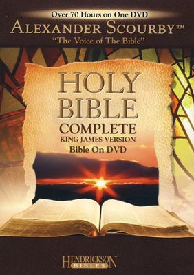 KJV Bible on DVD - Narrated by Alexander Scourby